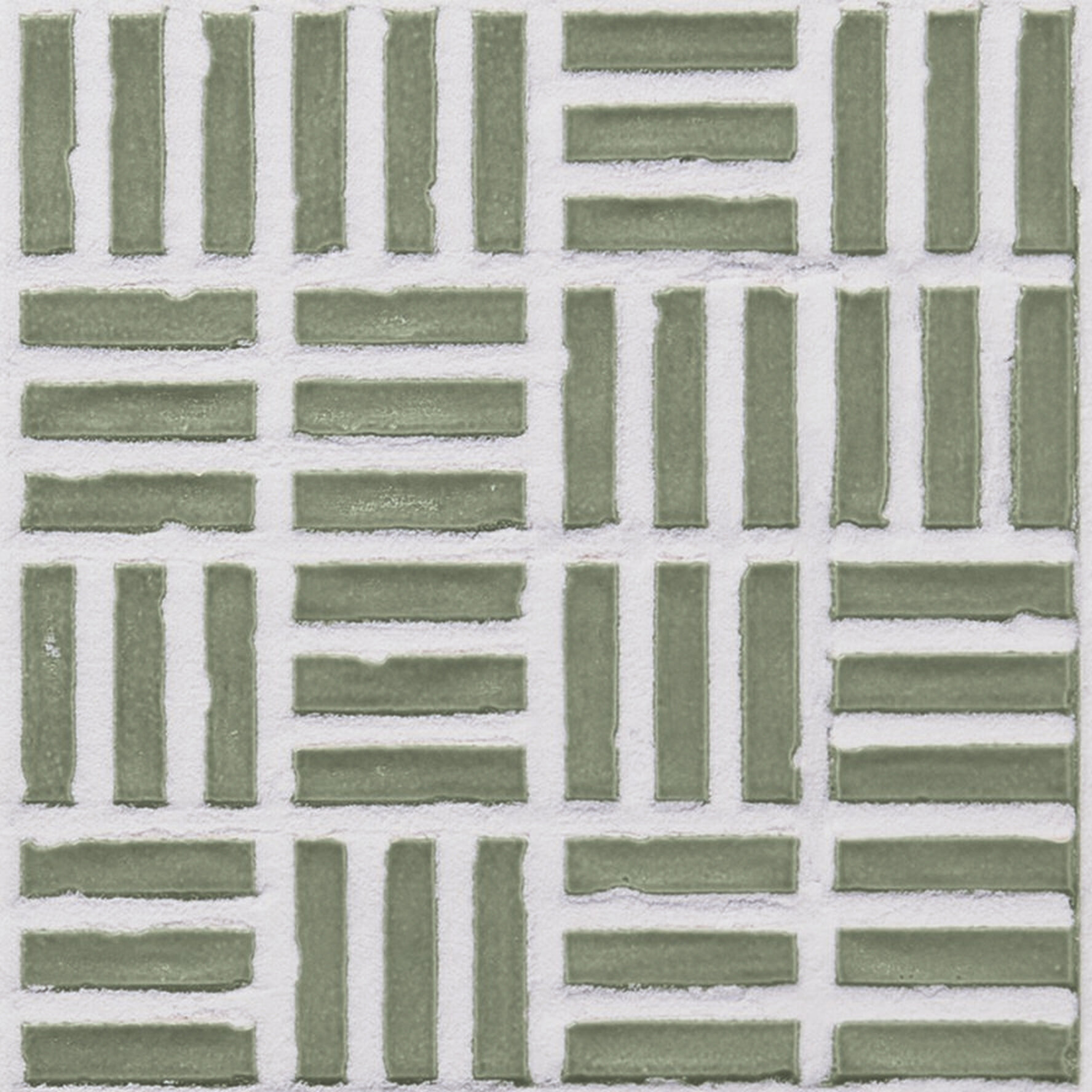 Керамика (white body) TINY BOTTLE GREEN 10×10 см