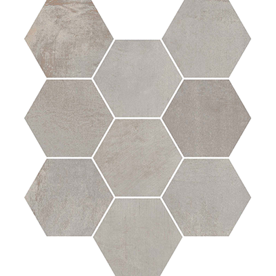 Fusion Mosaico Esagoni Grey