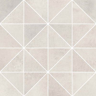Fusion Mosaico Triangoli White