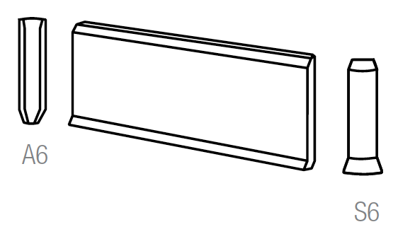 Sit-On Skirting - Bevelled Top Granito 1