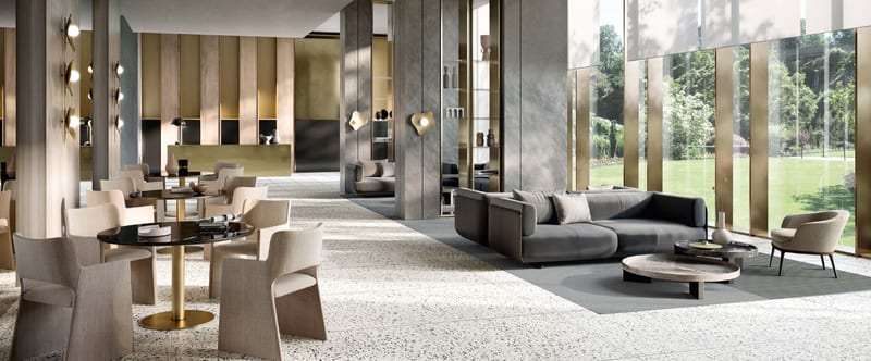Terrazzotech в интерьере