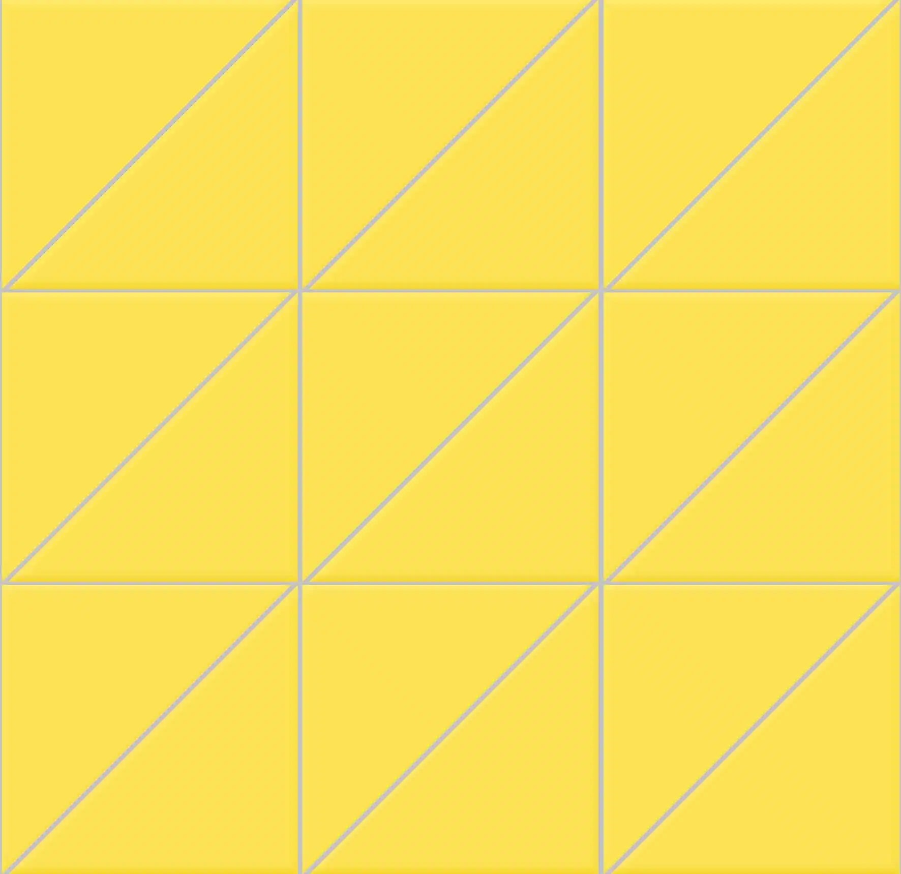 Мозаика Triangoli interni superficie satinata Cedro 10x10x14 на сетке 10×10 см