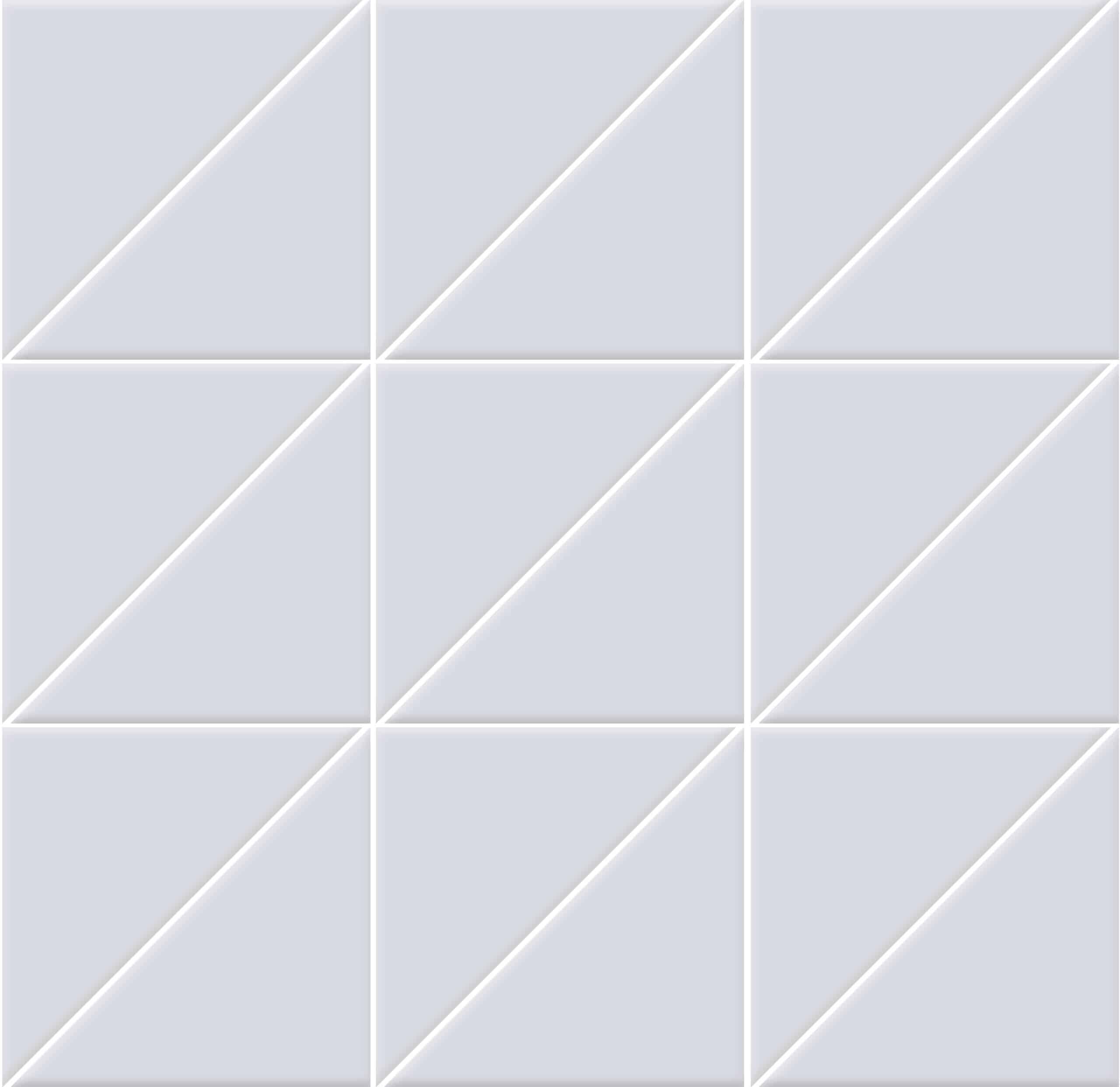Мозаика Triangoli interni superficie satinata Lilla 10x10x14 на сетке 10×10 см