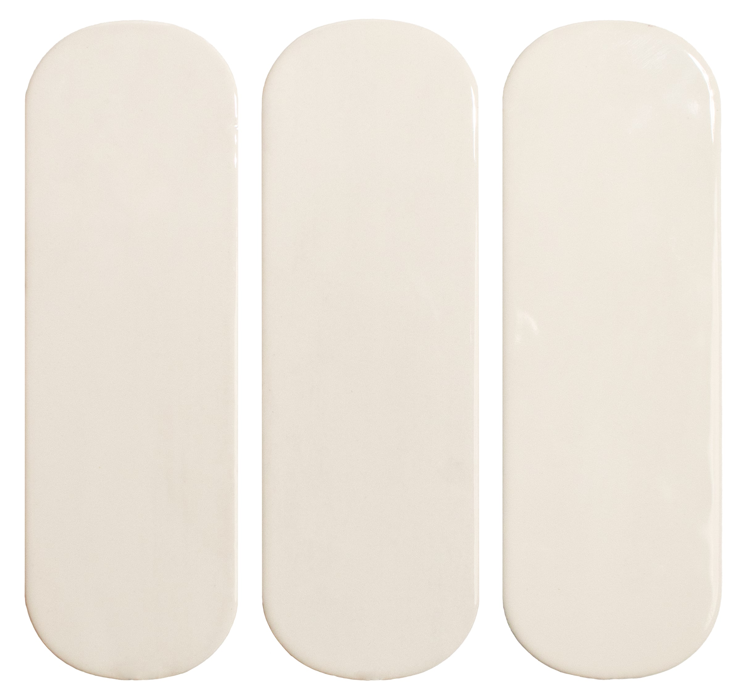 Керамика Calema Oval White Gloss 5.2×16 см - коллекция CALEMA, DNA TILES