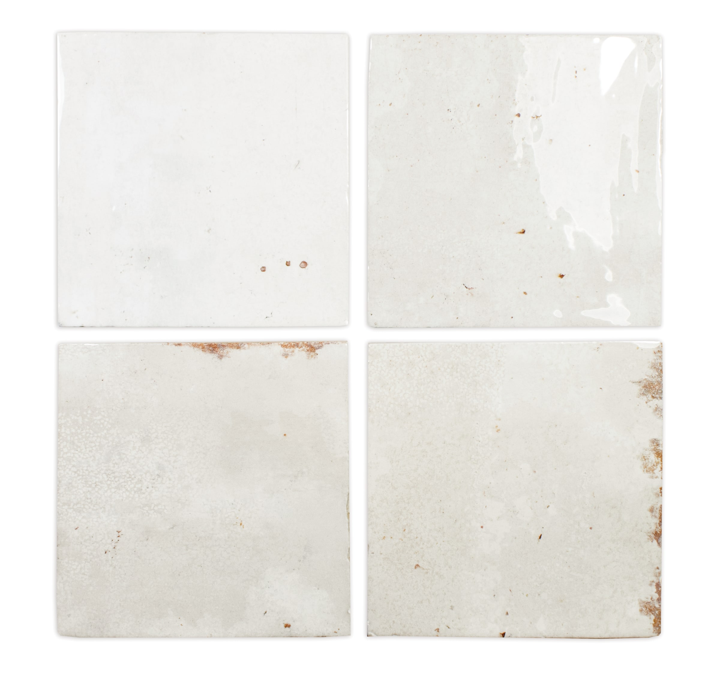 Enamel square white
