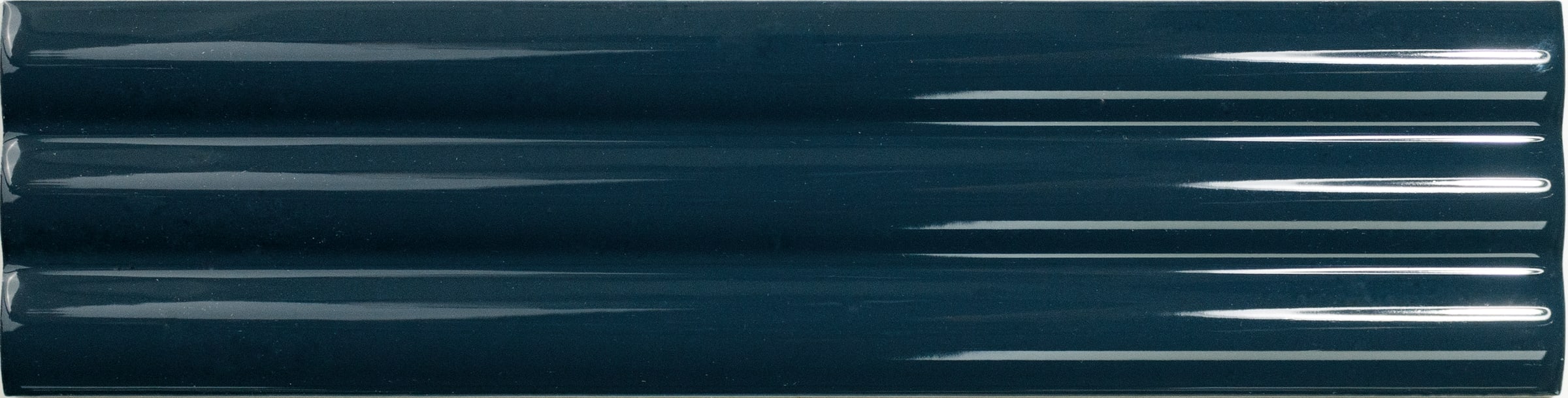 Керамика Match Curved midnight blue gloss 6.2×25 см