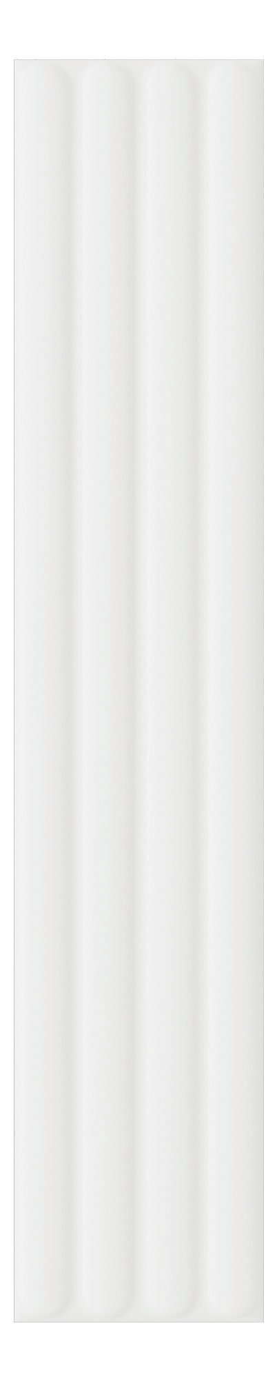 Керамика Plinto out white matt 10.7×54.2 см