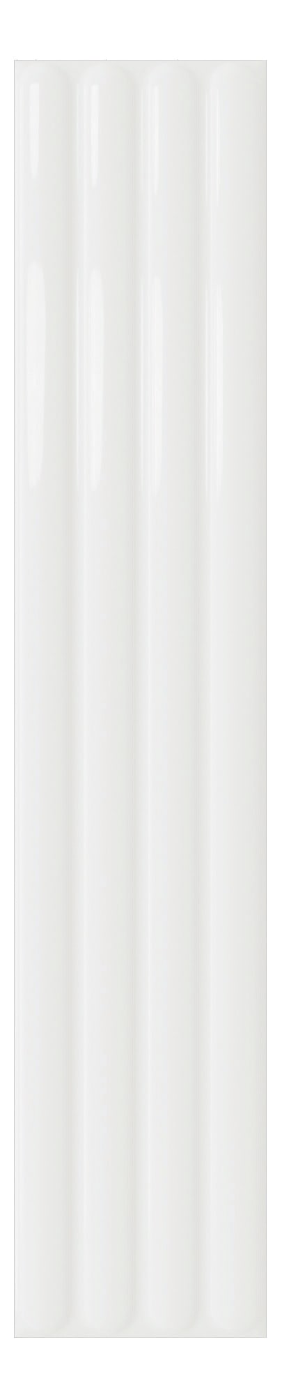 Керамика Plinto out white gloss 10.7×54.2 см
