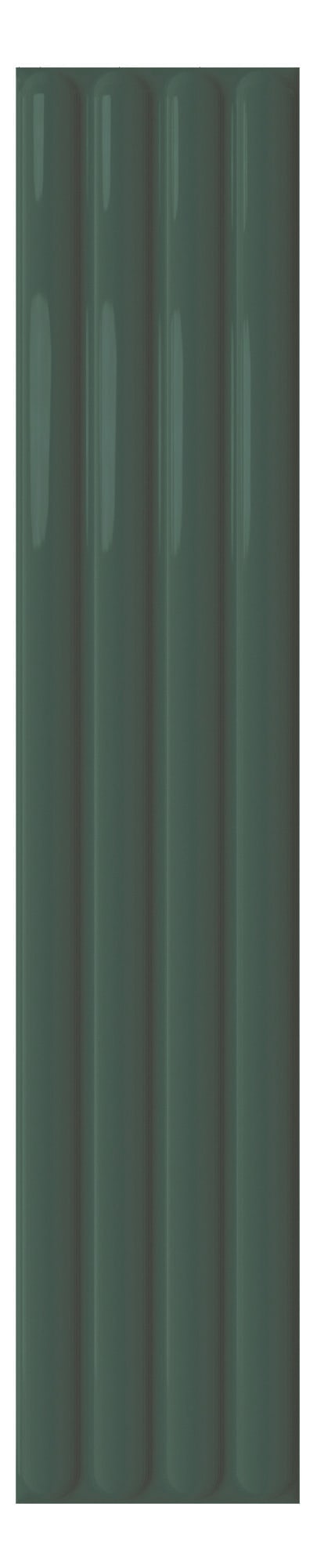 Керамика Plinto out green gloss 10.7×54.2 см