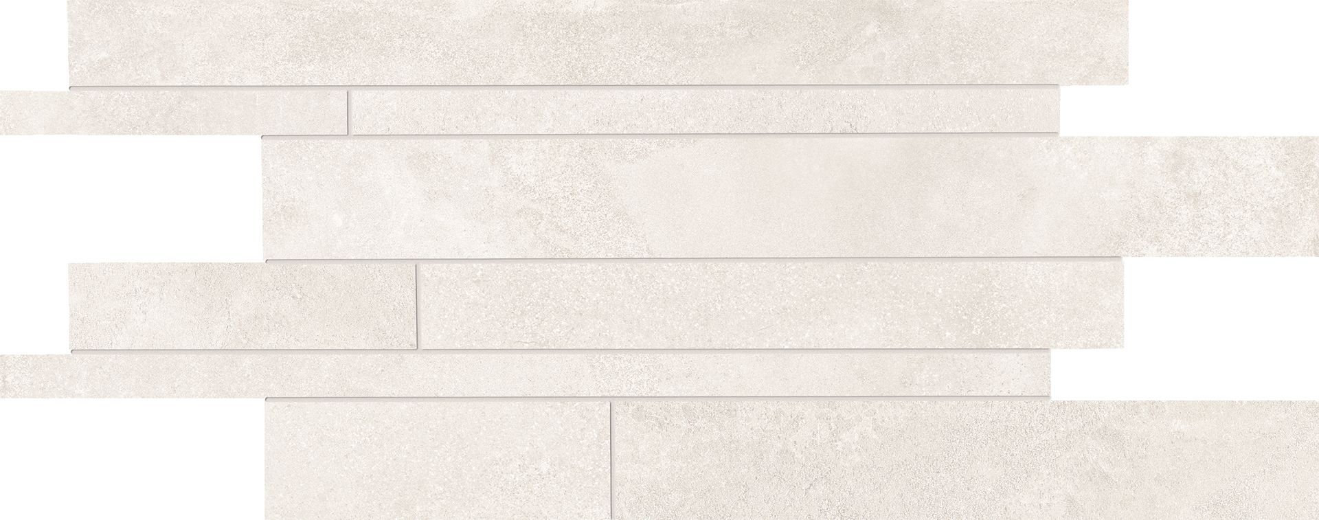 Мозаика Ivory Be square slim listelli sfalsati
