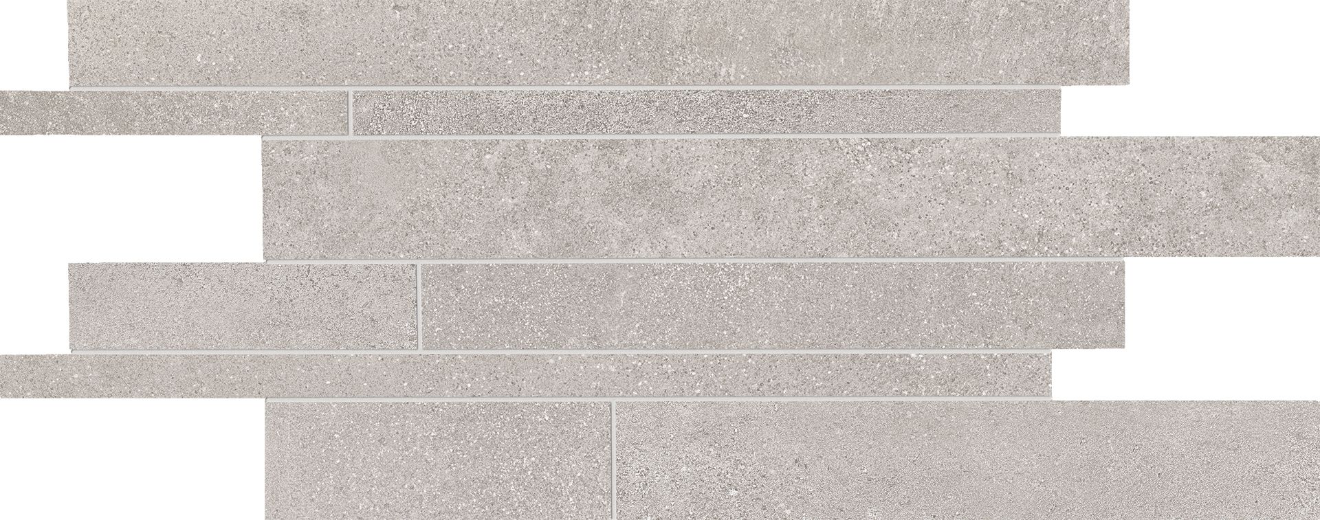 Мозаика Concrete Be square slim listelli sfalsati