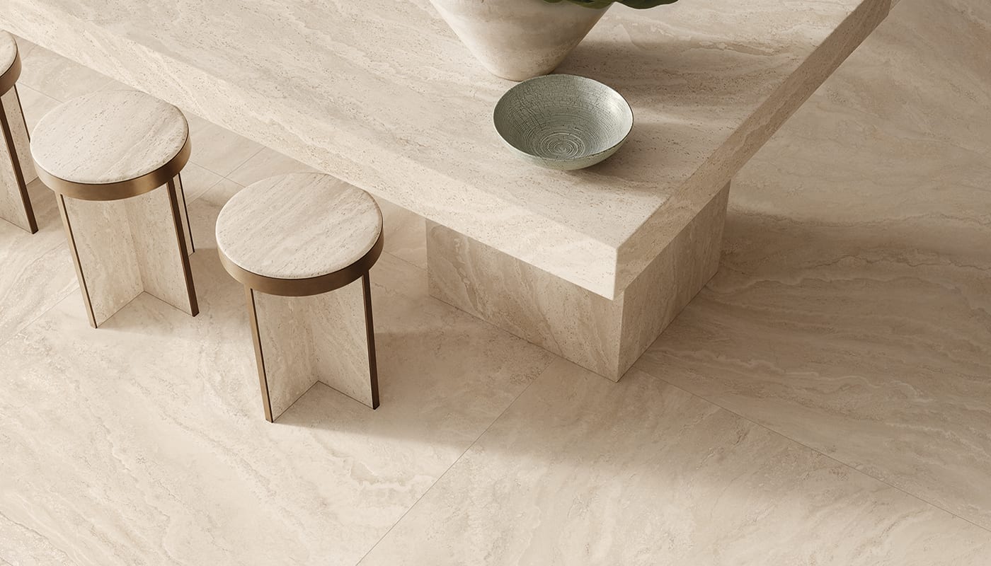 Dual Travertine в интерьере