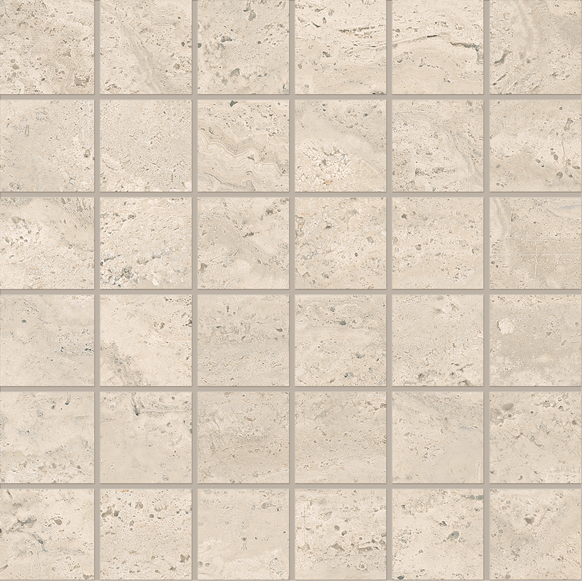 Мозаика Beige Travertine poro aperto