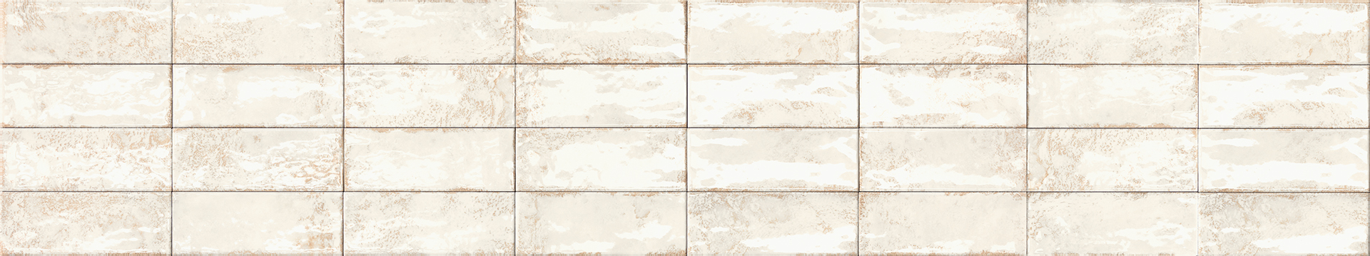 Керамогранит Majolica Bianco Lux 7.8×19.7 см - коллекция Forme, Emilceramica