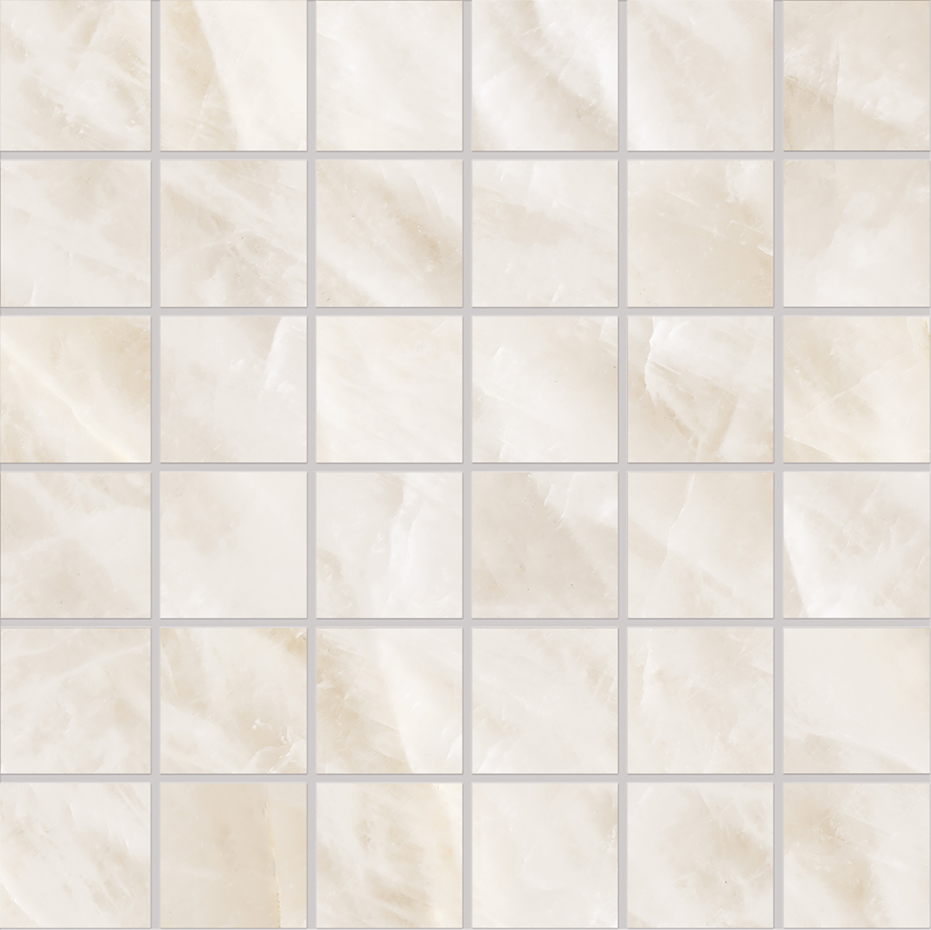 Мозаика Vitrum White Silktech
