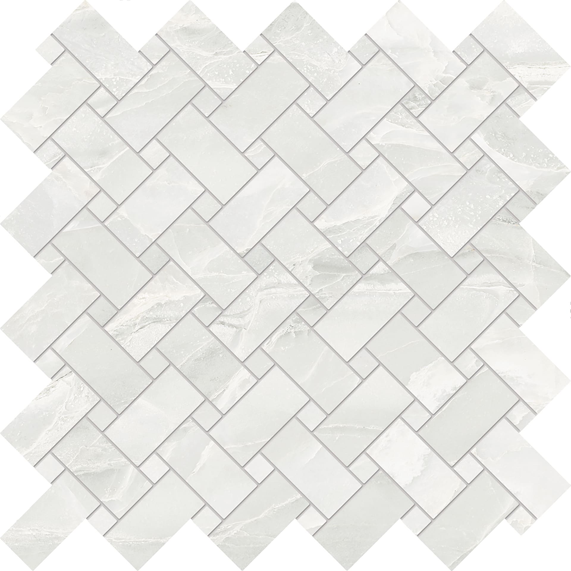 Мозаика White Paradise Selection intrecci
