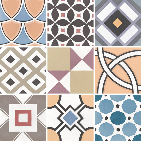 Caprice Deco Patchwork Colours