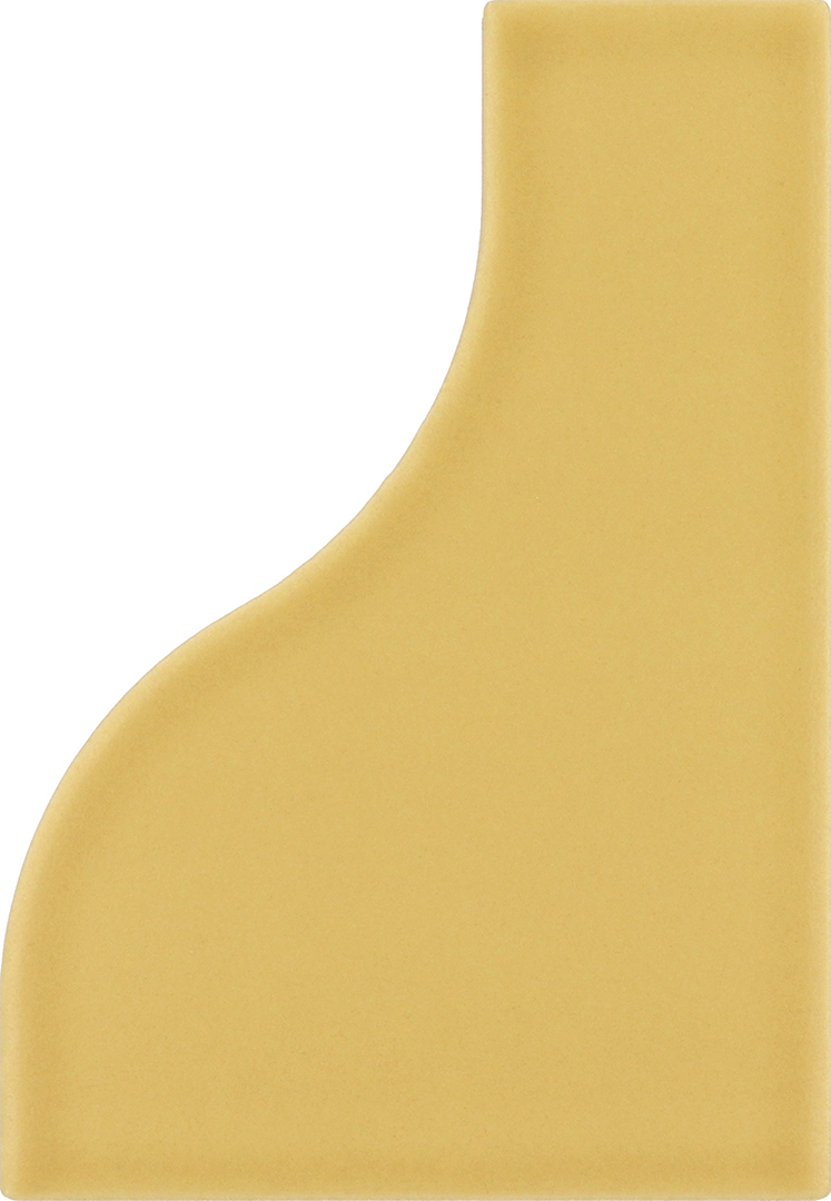 Керамика Curve Yellow 8.3×12 см