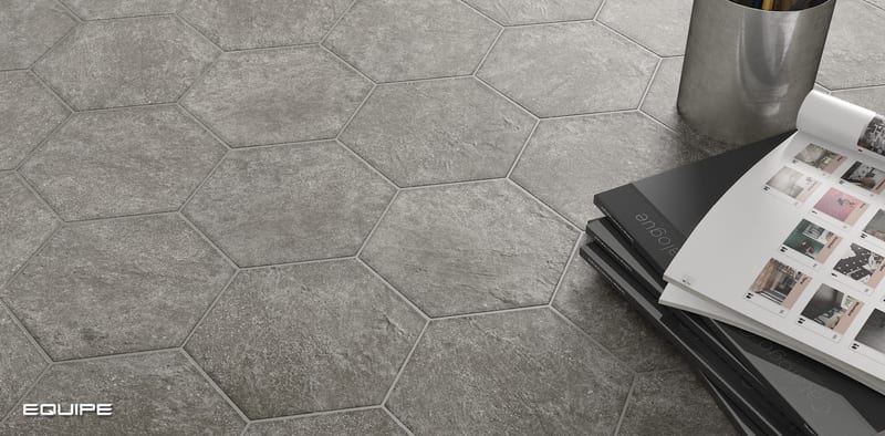 Hexatile Cement в интерьере