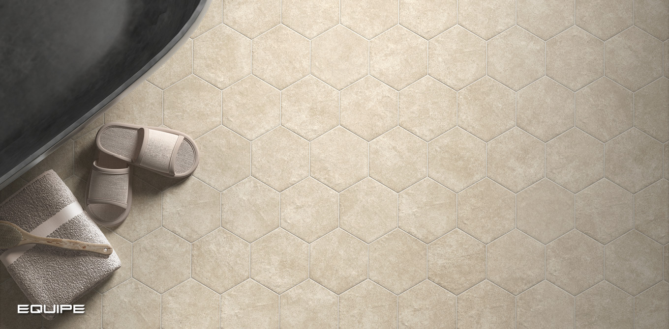 Hexatile Cement Collection / интерьер