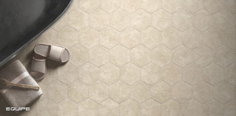 Hexatile Cement в интерьере