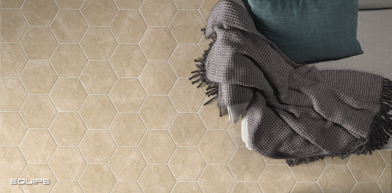 Hexatile Cement Collection / интерьер