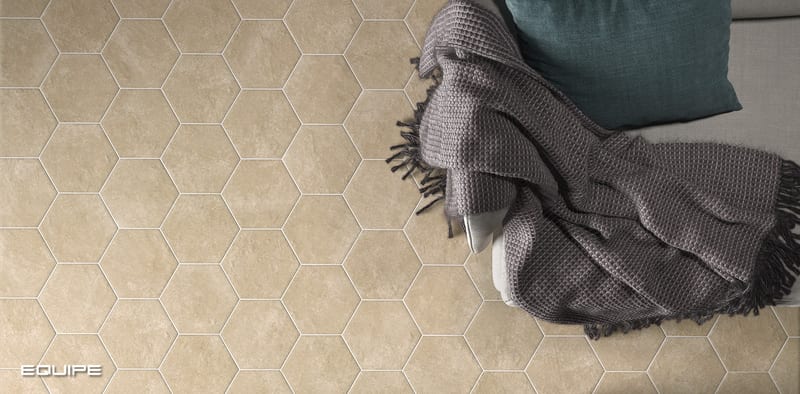 Hexatile Cement в интерьере