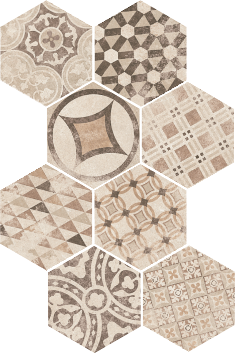 Hexatile Cement Garden Sand