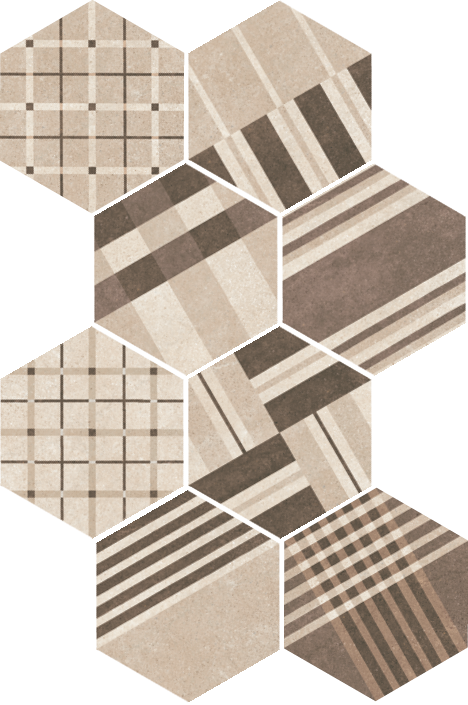 Hexatile Cement Geo Sand