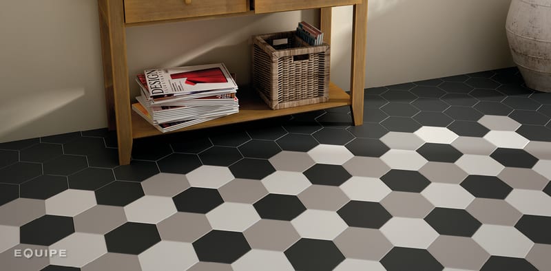 Hexatile в интерьере