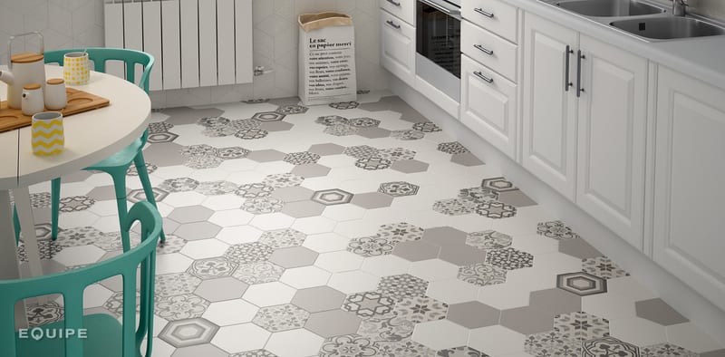 Hexatile в интерьере