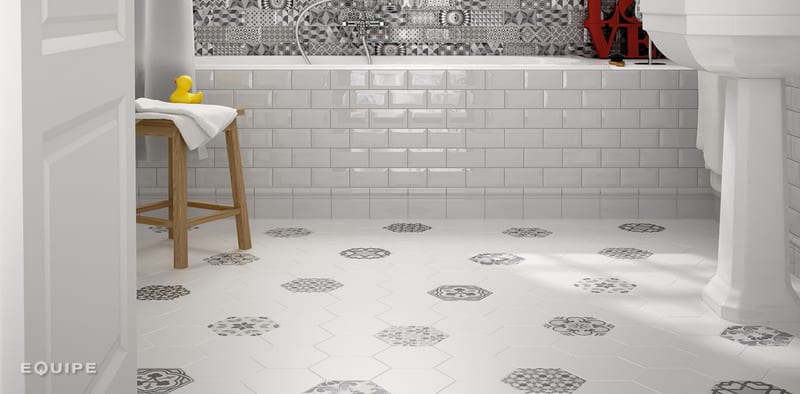 Hexatile в интерьере