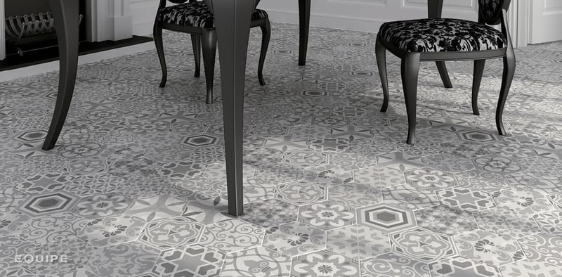 Hexatile в интерьере