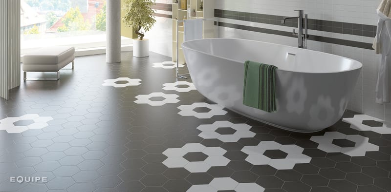 Hexatile в интерьере