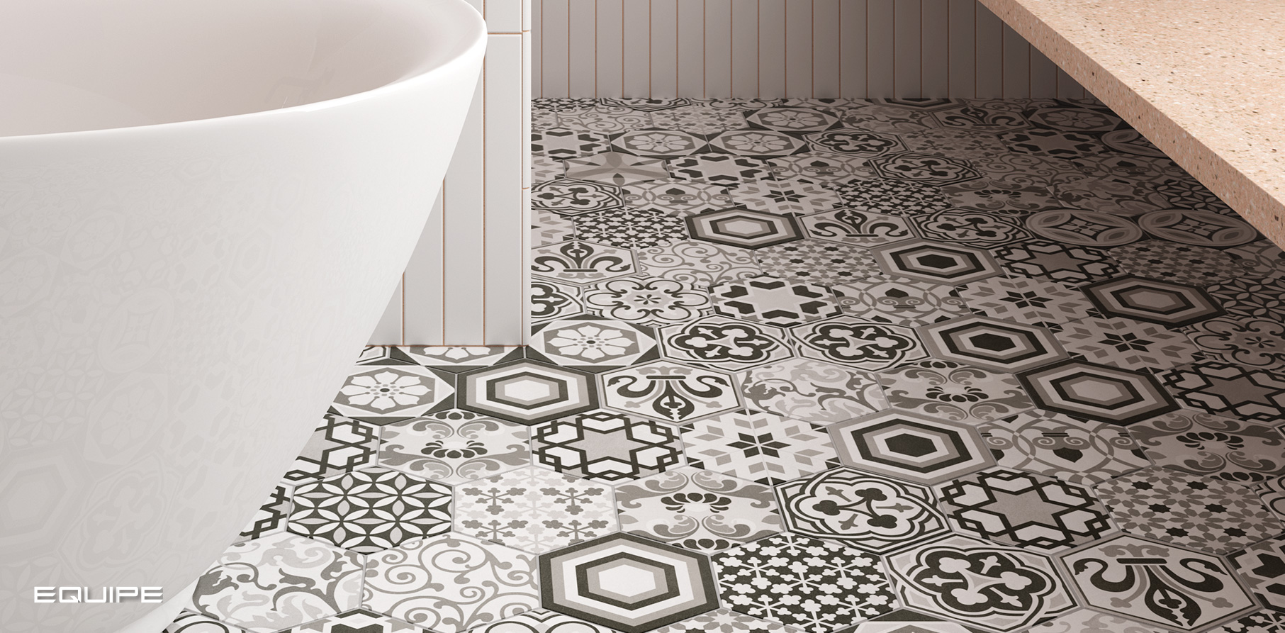 Hexatile / интерьер