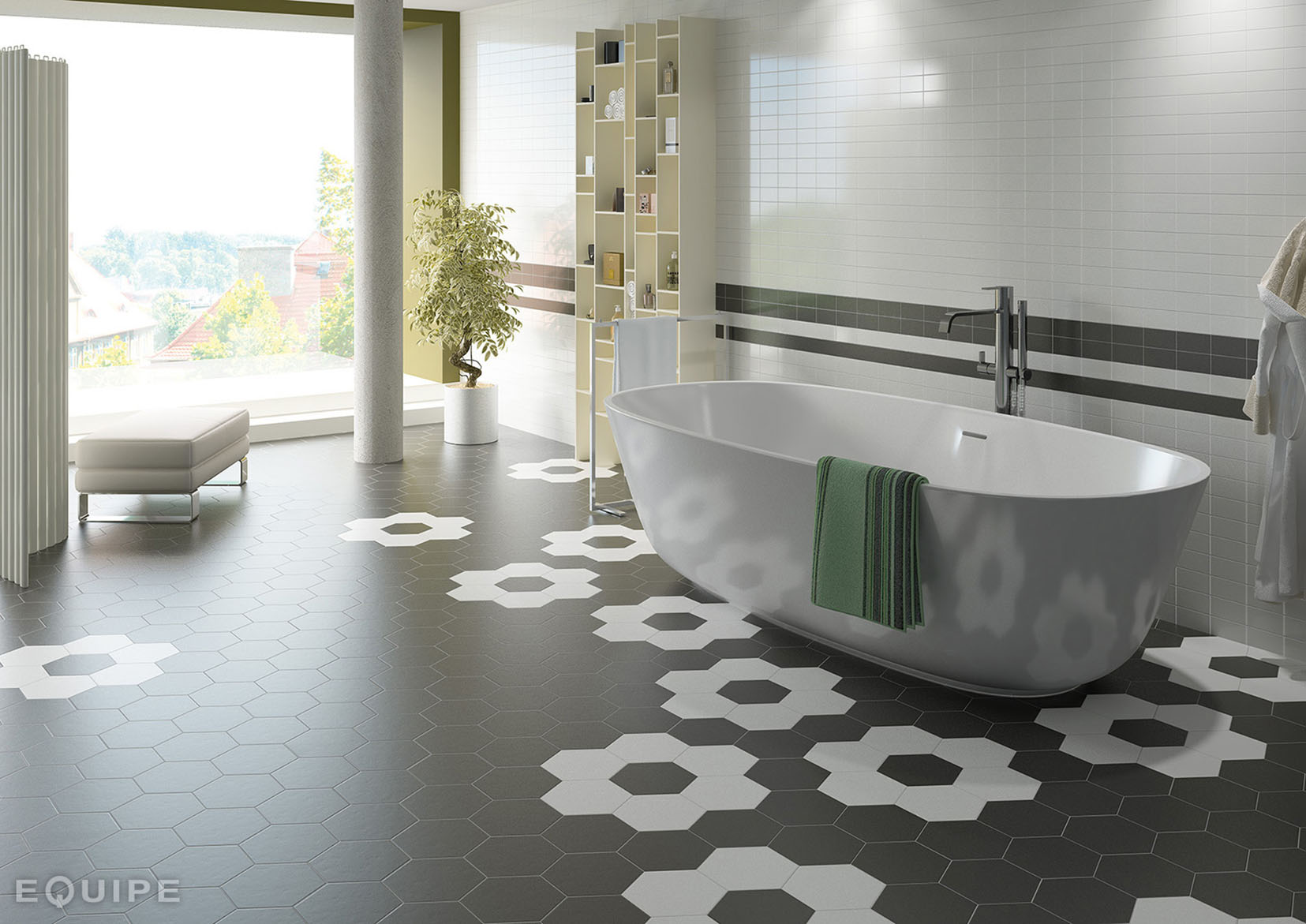 Hexatile / интерьер