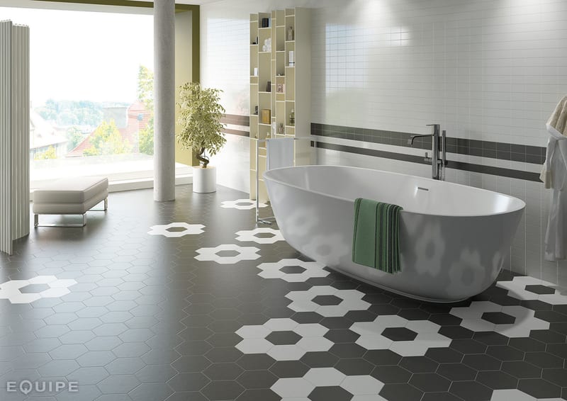 Hexatile в интерьере