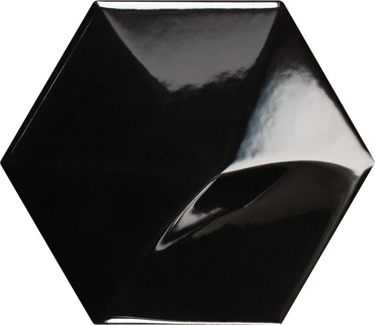Керамика Magical3 Oberland Black Глянцевый 12.4×10.7 см - коллекция Magical3, Equipe