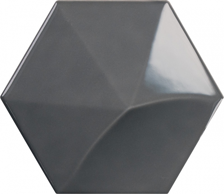 Керамика Magical3 Oberland Dark Grey Глянцевый 12.4×10.7 см - коллекция Magical3, Equipe
