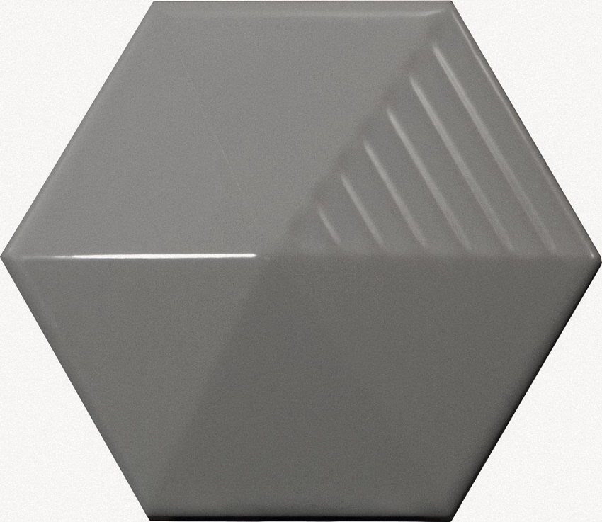 Керамика Magical3 Umbrella Dark Grey Глянцевый 12.4×10.7 см - коллекция Magical3, Equipe