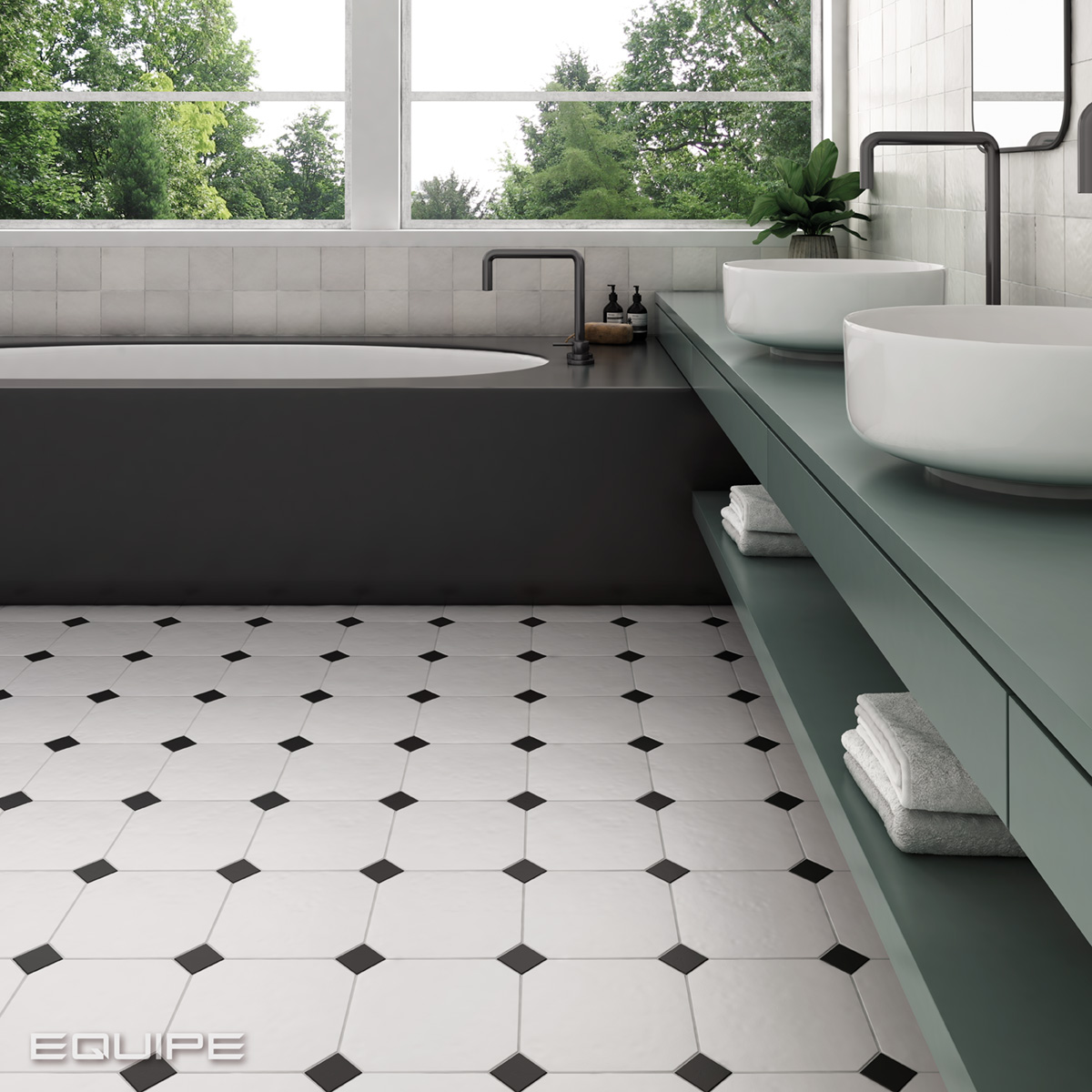 Octagon / интерьер