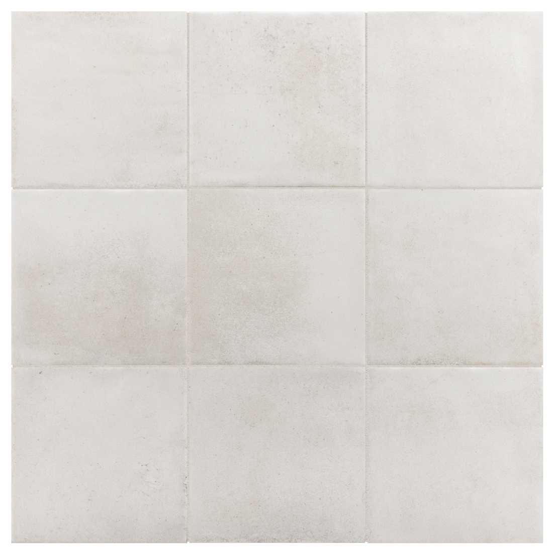 Керамогранит Raku White 10×10 см - коллекция Raku, Equipe