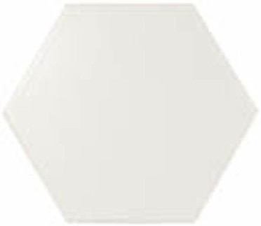 Scale Hexagon White Матовая
