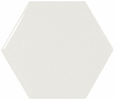 Scale Hexagon White