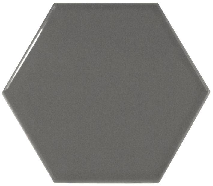 Scale Hexagon Dark Grey