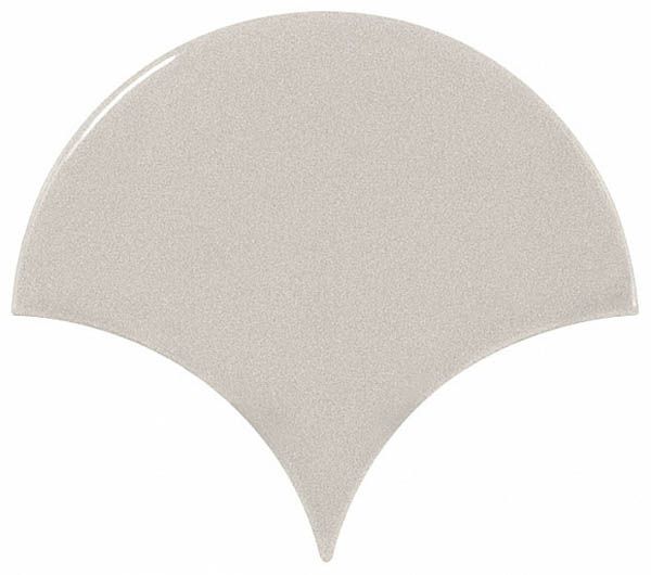 Керамика Scale Fan Light Grey 10.6×12 см - коллекция Scale, Equipe