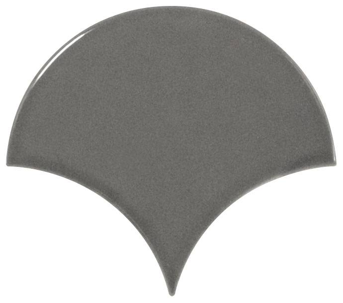 Керамика Scale Fan Dark Grey 10.6×12 см - коллекция Scale, Equipe