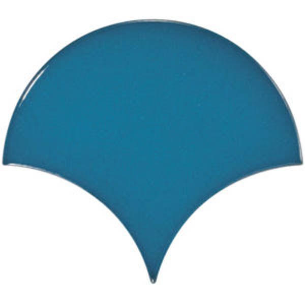 Керамика Scale Fan Electric Blue 10.6×12 см - коллекция Scale, Equipe