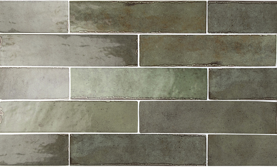 Керамогранит Tribeca Sage Green 6×24.6 см - коллекция Tribeca, Equipe