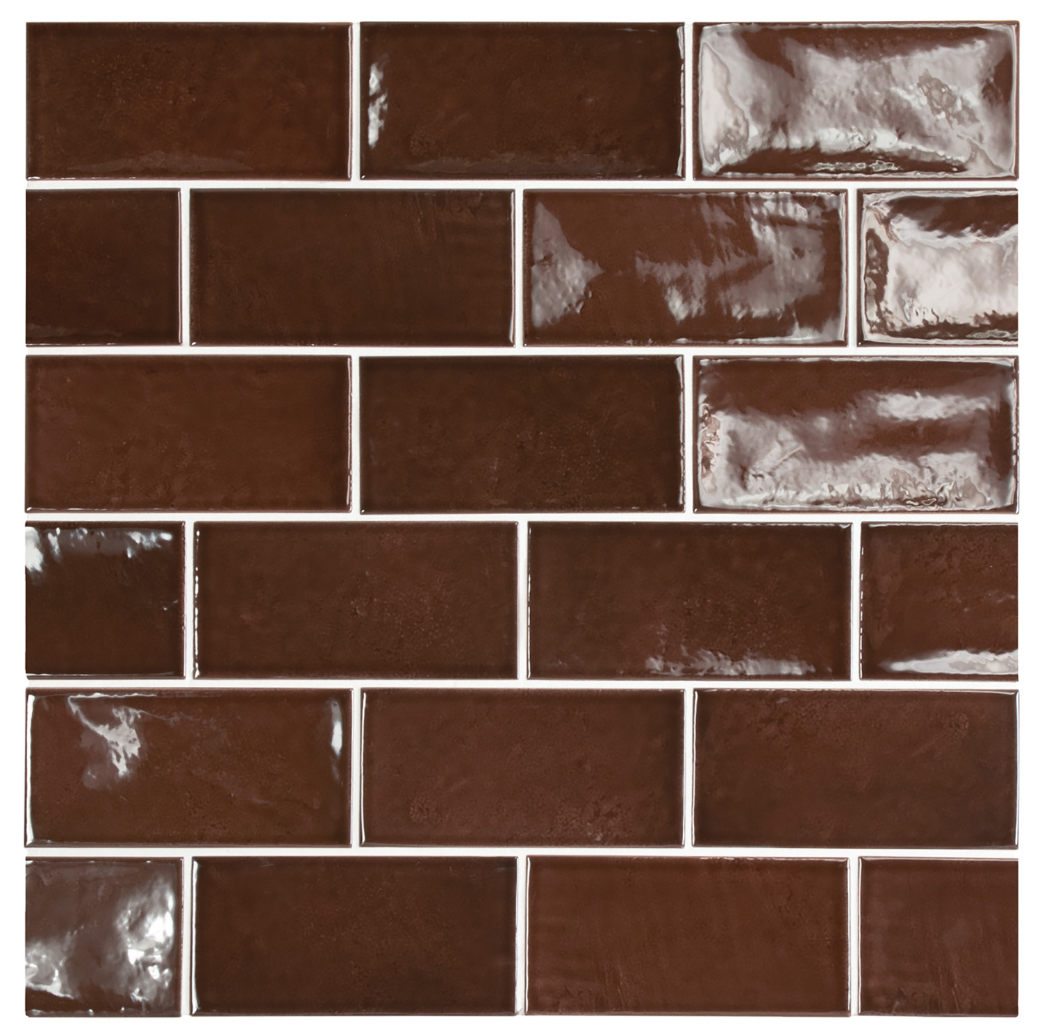 Керамика Village Walnut Brown 6.5×13.2 см - коллекция Village, Equipe